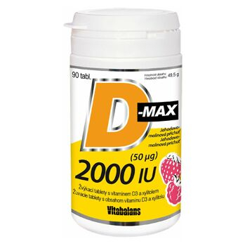 D-MAX 2000 IU 90 tabliet