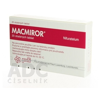 MACMIROR tbl obd 200 mg 1x20 ks (Lieky na predpis)