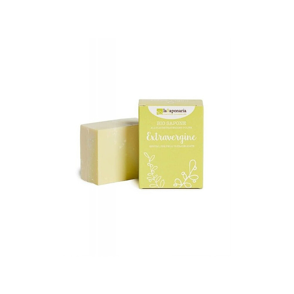 LA SAPONARIA Tuhé olivové mydlo BIO Neutrálne 100 g