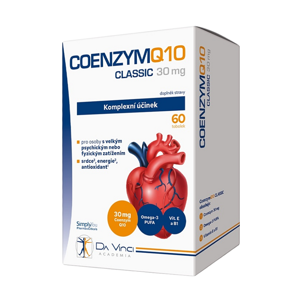 COENZYM Q10 Classic 30 mg Da Vinci 60ks
