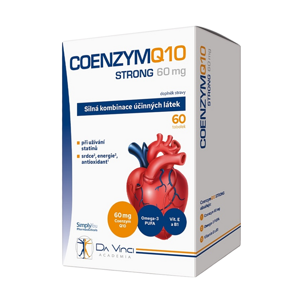 COENZYM Q10 Strong 60 mg Da Vinci 60ks