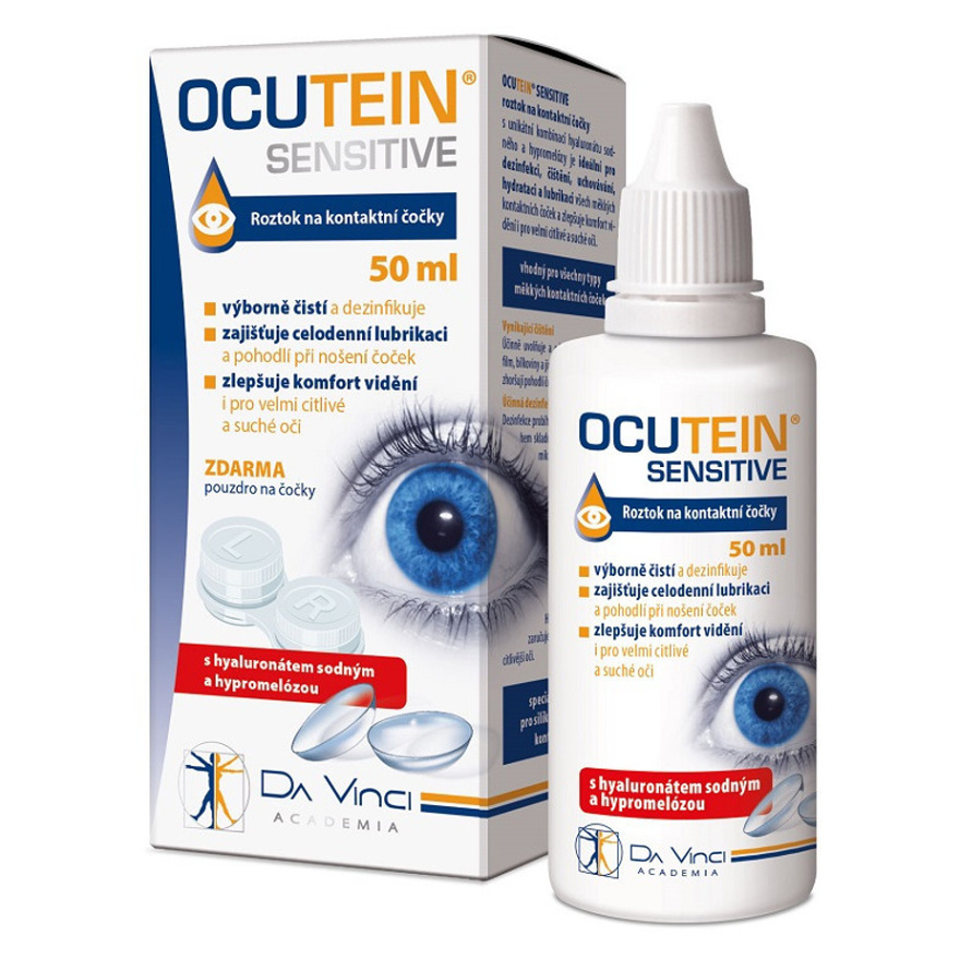 Da Vinci Academia Ocutein SENSITIVE roztok na kontaktné šošovky 50 ml kúpite na Mojalekaren.sk