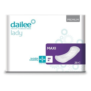 DAILEE Lady Premium MAXI inkontinenčné vložky 28 ks