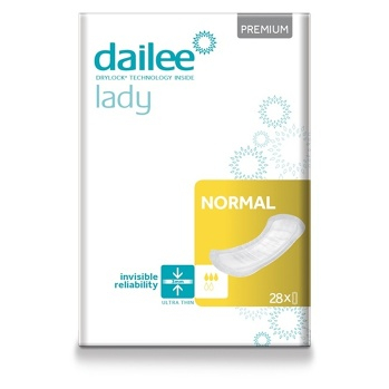 DAILEE Lady Premium NORMAL inkontinenčné vložky 28 ks