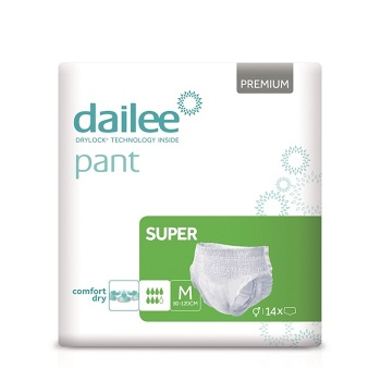 DAILEE Pant Premium SUPER Inkontinenčné nohavičky M 14 ks
