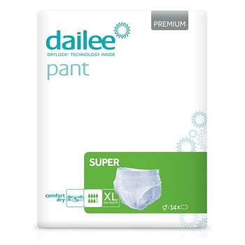DAILEE Pant Premium SUPER Inkontinenčné nohavičky XL 14 ks