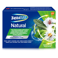 DÁRČEK Theratuss natural pastilky s príchuťou malina 16 tabliet