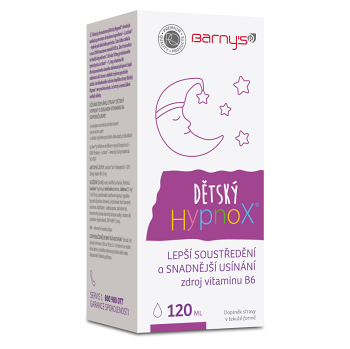 DÁREK BARNY´S Dětský HypnoX zklidňující sirup 120 ml (Darček k produktu)