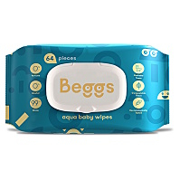 DARČEK 	BEGGS Vlhčené splachovateľné obrúsky 64 kusov