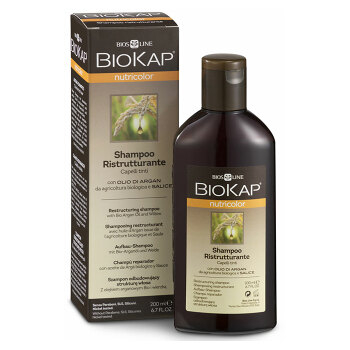 DARČEK BIOKAP Nutricolor Obnovujúci šampón 200 ml