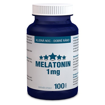 DARČEK CLINICAL Melatonín 1 mg 100 tabliet