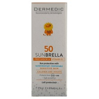 DARČEK DERMEDIC Sunbrella Baby Opaľovacie mlieko SPF50