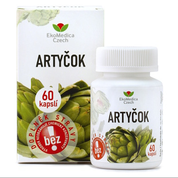 DARČEK EKOMEDICA Artičok 60 kapsúl (Darček k produktu)