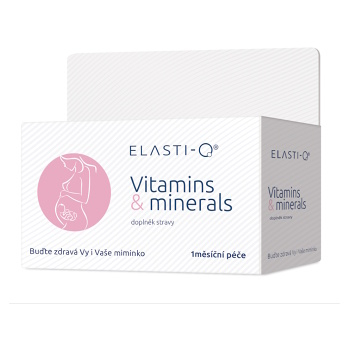 DARČEK ELASTI-Q Vitamíns & minerals 30 tabliet