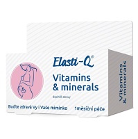 DARČEK ELASTI-Q Vitamins & Minerals s postupným uvoľňovaním 30 tabliet
