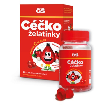 DARČEK GS Céčko želatínky 50 kusov (Darček k produktu)