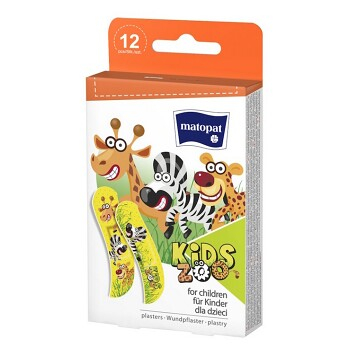 DARČEK Matopat kids ZOO náplasť 19 x 76 mm 12 kusov (Darček k produktu)