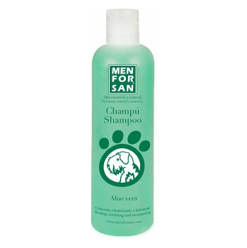 Darček MENFORSAN Prírodný upokojujúci šampón s výťažkami z Aloe Vera - 300 ml