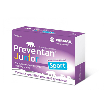 DÁREK PREVENTAN Junior Sport 30 tablet (Darček k produktu)