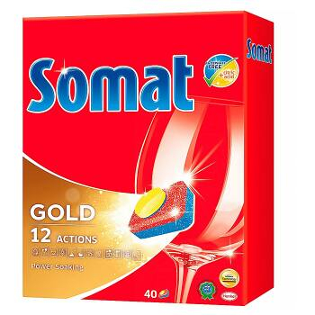 DÁREK SOMAT Gold tablety do myčky 40 kusů