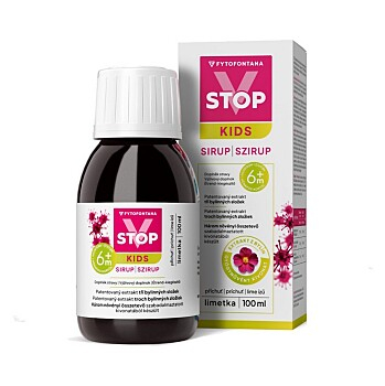 DARČEK V-stop kids sirup limetka 100 ml (Darček k produktu)