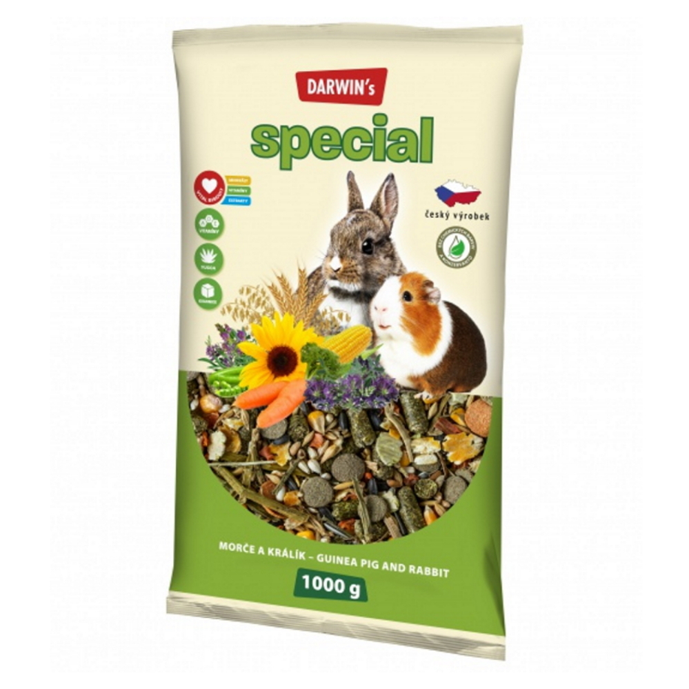 E-shop DARWIN'S Morča králik special 1 kg