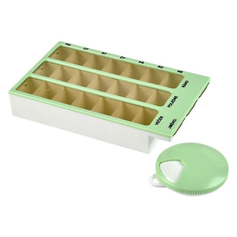 E-shop Dávkovač liekov OBZOR SET 02 zelený + 05 vreckový