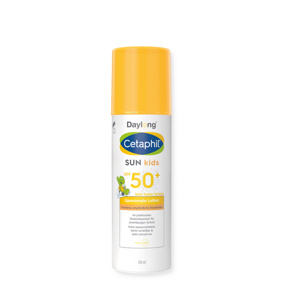 DAYLONG Cetaphil Kids Liposomálne mlieko na opaľovanie SPF50+ 150 ml
