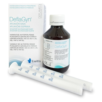 DEFLAGYN aplikačná súprava vaginálny gél 150 ml + 2 aplikátory