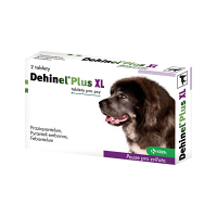 DEHINEL PLUS XL tablety pre psov 2 tablety