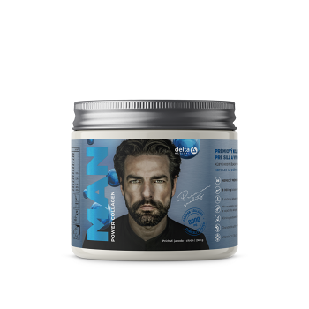 DELTA MEDICAL Man power collagen 8000 mg príchuť jahoda a citrón 240 g (Kĺby) - Viaczložkové - obrázok 2/3
