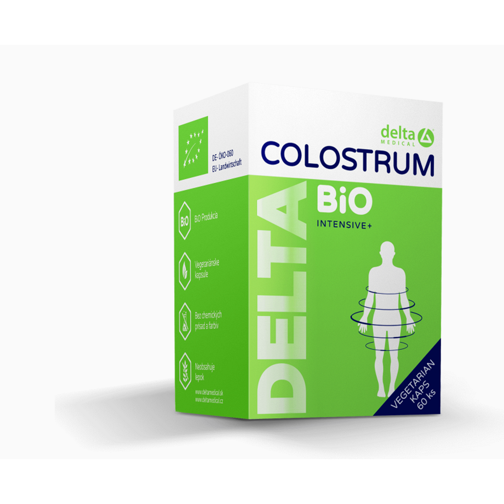 DELTA MEDICAL Colostrum intensive BIO 60 kapsúl kúpite na Mojalekaren.sk