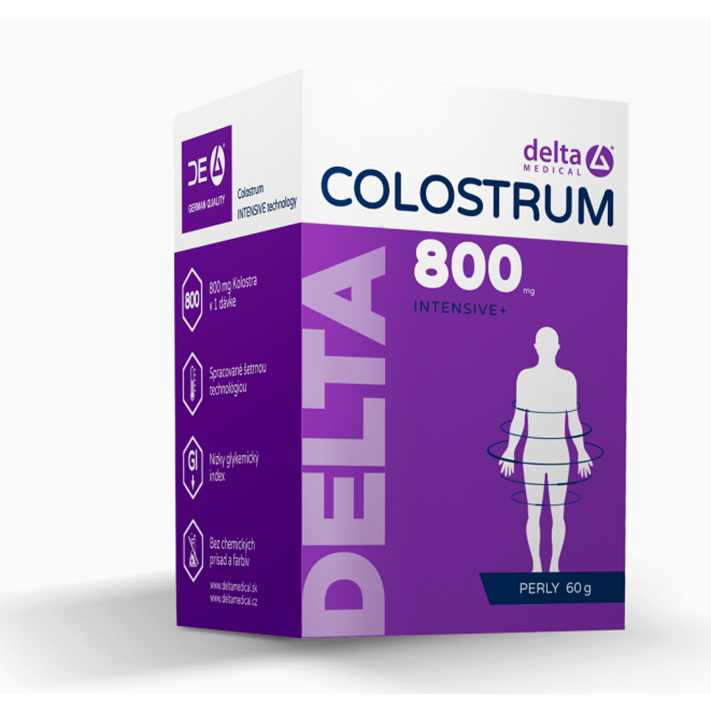 Delta Medical Delta Colostrum® 800mg Perly granulát na podporu imunitného systému 60 g kúpite na Mojalekaren.sk