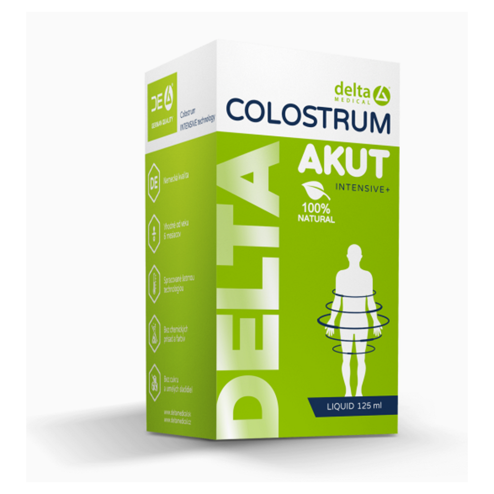 DELTA MEDICAL Colostrum akút intensive natural sirup 125 ml kúpite na Mojalekaren.sk