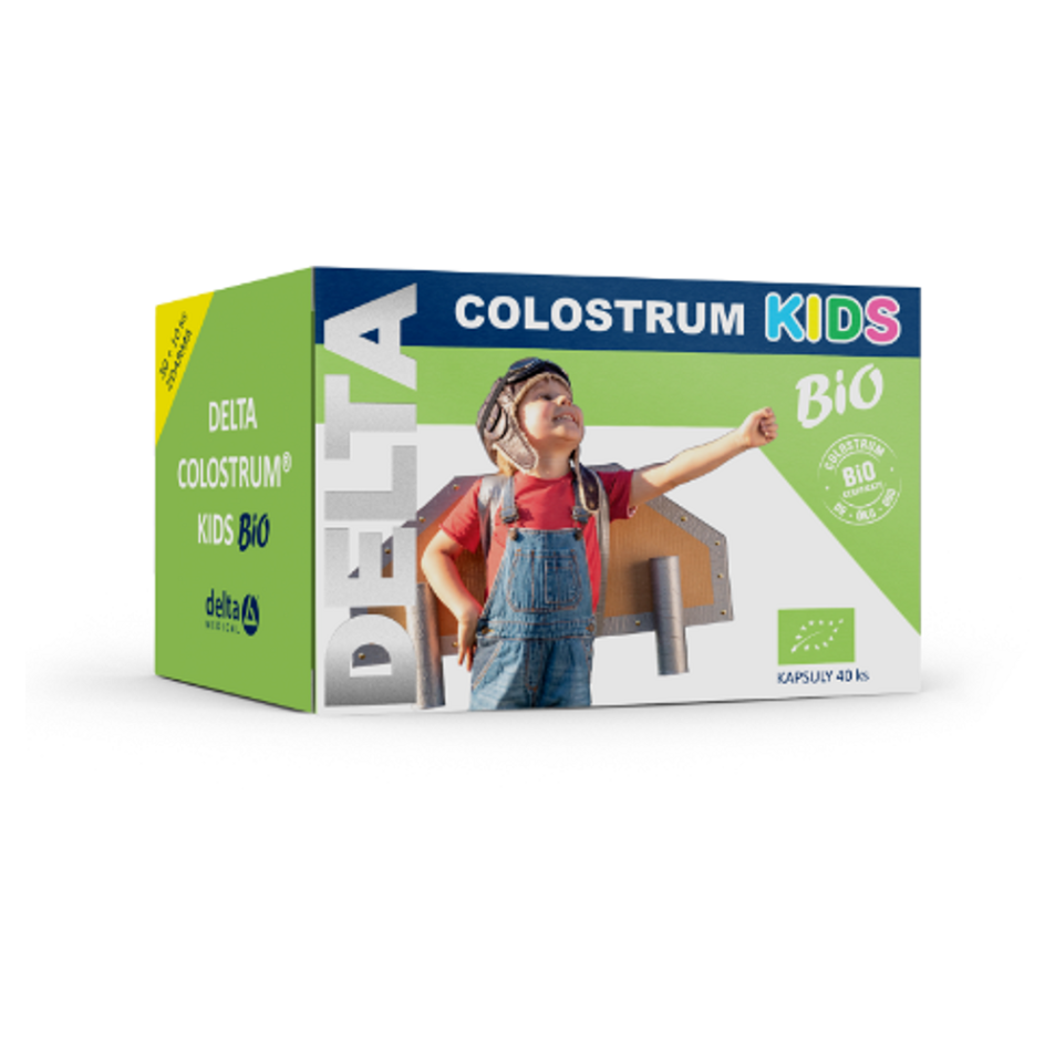 DELTA MEDICAL Colostrum kids BIO 30 + 10 kapsúl ZADARMO kúpite na Mojalekaren.sk