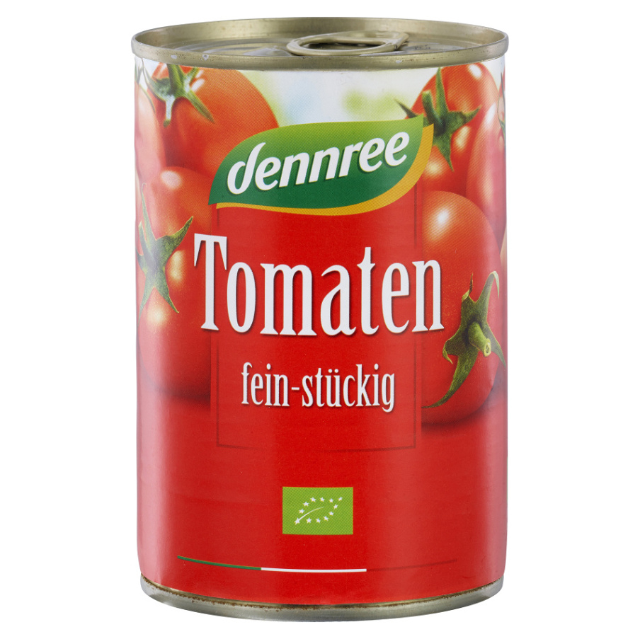 DENNREE Paradajky sekané BIO 400 g