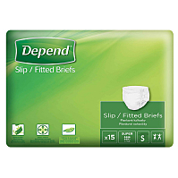 DEPEND® Plienkové nohavičky Slip Super velikost S 15 kusů