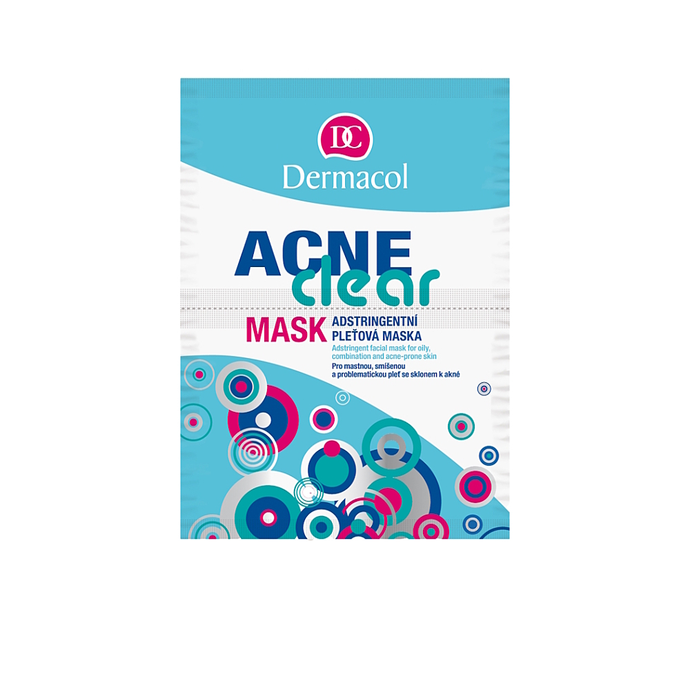 DERMACOL AcneClear Pleťová maska ​​2 x 8 ml