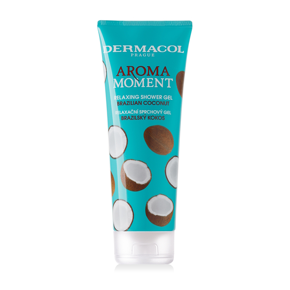 DERMACOL Aroma Moment sprchový gél brazílsky kokos 250 ml