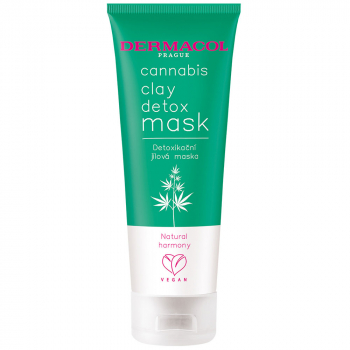 DERMACOL Cannabis Detoxikačná ílová maska 100 ml