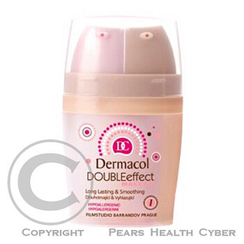 Dermacol Double Effect Make-Up 01 30g (Odstín 01) ()