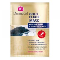 Dermacol Gold Elixir Mask 16ml (Omlazující maska s kaviárem, všechny typy pleti)