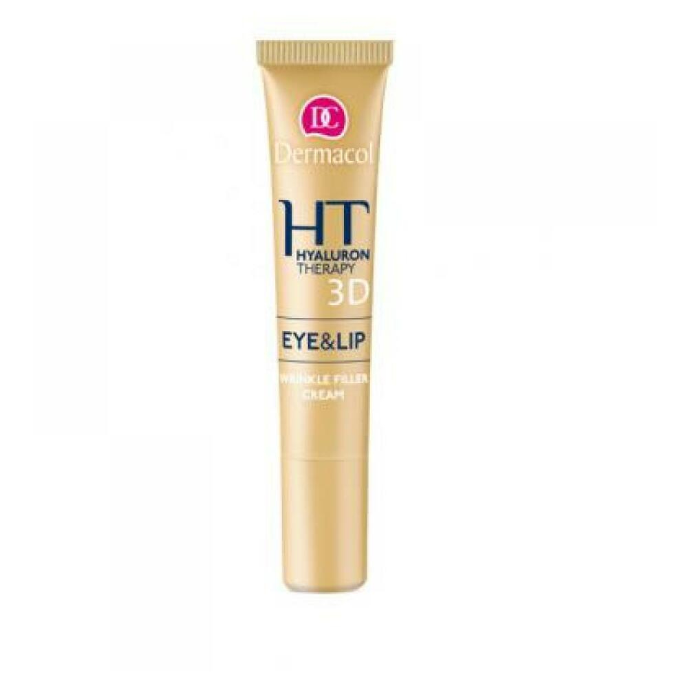 E-shop Dermacol Hyaluron Therapy 3D Eye & Lip Cream 15ml (Remodelačný krém na oči a pery)