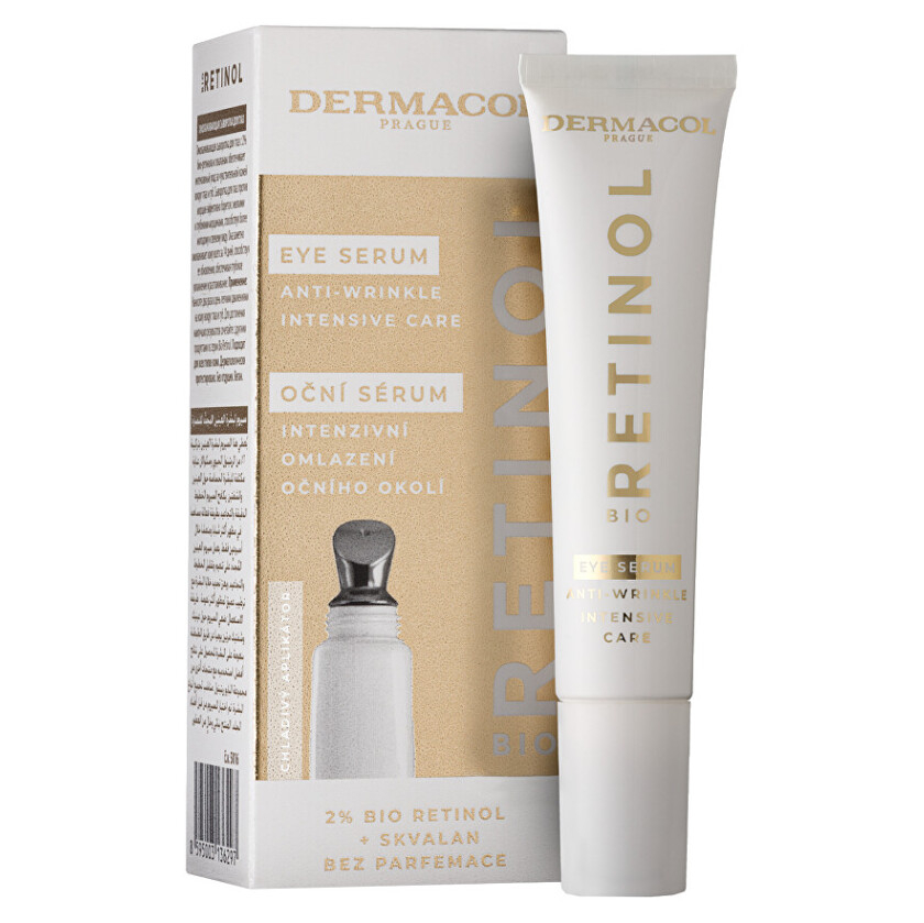 DERMACOL Bio Retinol intensive Intenzívne očné sérum 15 ml