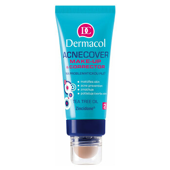 Dermacol Acnecover Make-Up & Corrector 02 30ml (Odstín 02)