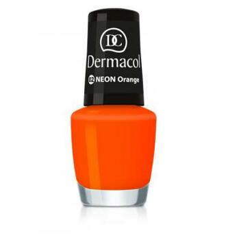 Dermacol Neon Polish 5ml odtieň 02 orange