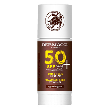 DERMACOL Sun Opaľovací krém v tyčinke SPF50+ 24 g (Opaľovacie krémy) - Vodeodolné