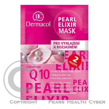 Dermacol Pearl Elixir Mask Q10 16g (Všetky typy pleti)