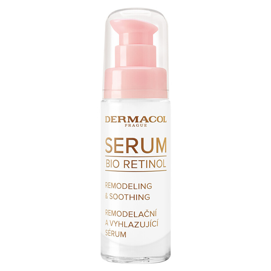 DERMACOL Bio Retinol Remodelačné a vyhladzujúce pleťové sérum 30 ml