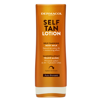 DERMACOL Self Tan Samoopaľovacie telové mlieko 200 ml (Samoopaľovacie prípravky)